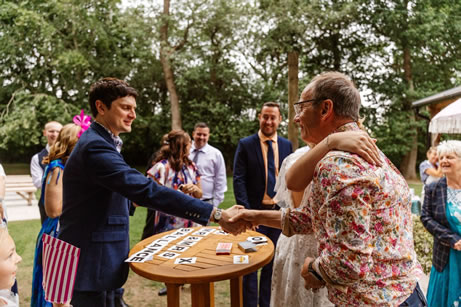 magician at charity event